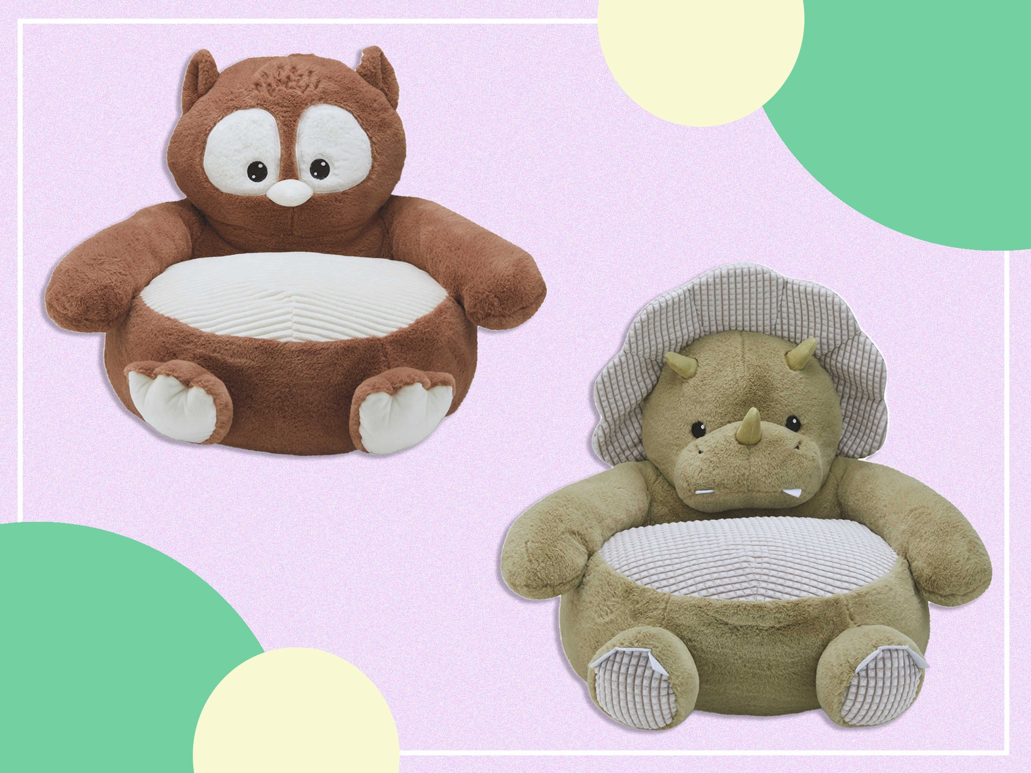 Stuffed animal best sale chairs for toddlers